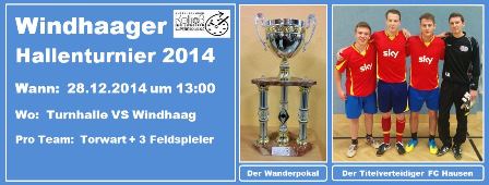Windhaager Hallenturnier 2014